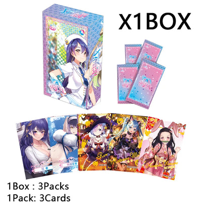 Goddess Story Collection Cards Booster Box Feet Bikini Packs Pr Full Set Playing Game Cards Table Toys For Men Hobbies Gift