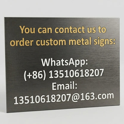 Custom Business Metal Frontlit Sign Laser Cut Metal Sign 3D Logo Personalize Sign for Shop Salon Hotel Decor Sign Indoor/Outdoor