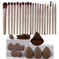 Makeup Brushes Set Premium Synthetic Kabuki Foundation Concealers Powder Blush Blending Face Eye Shadows Brush Set