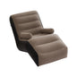 1PC S Shaped Inflatable Sofa Air Lounge Chair with Ergonomic Recliner Design Portable Air Couch for Living Room Patio