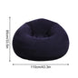 1PC Inflatable Bean Bag Chairs Outdoor Blow up Camping Chairs Inflatable Lazy Sofa Folding Portable Bean Bag Loungers Couch