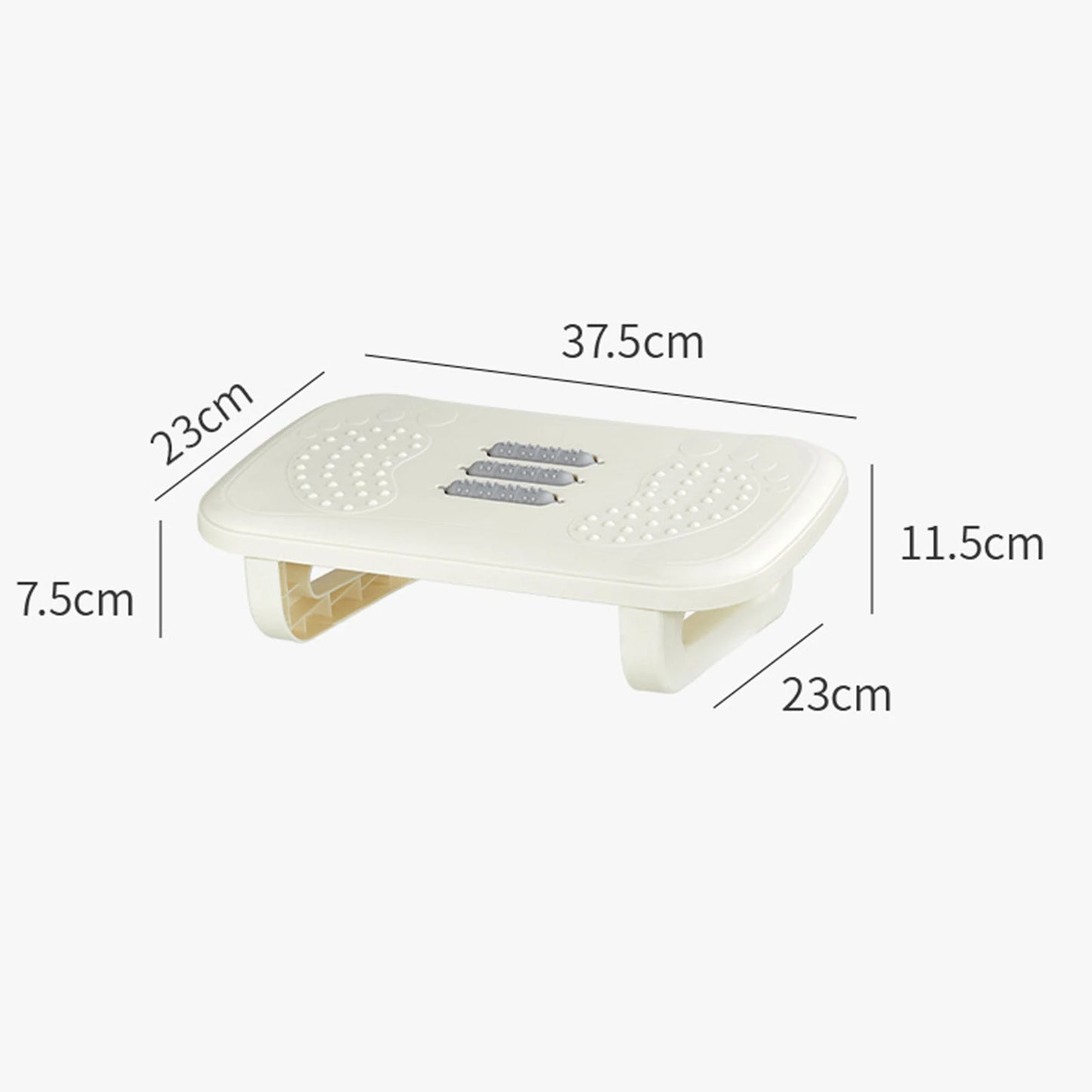 Office Desk Footrest Footrest Anti-Warping Erlang Leg Pad Footstool Rocker Balance Board Ergonomic With Massage For Office Use