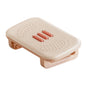 Office Footrest Footstool Ergonomic Under The Table Foot Stool With Massage Rollers Non-Slip Desk Step Stool Footstool Stepping