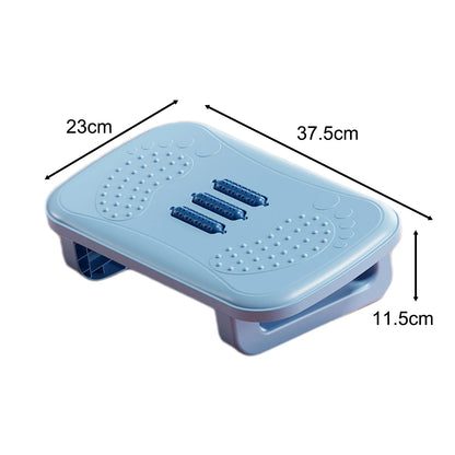 Office Desk Footrest Footrest Anti-Warping Erlang Leg Pad Footstool Rocker Balance Board Ergonomic With Massage For Office Use