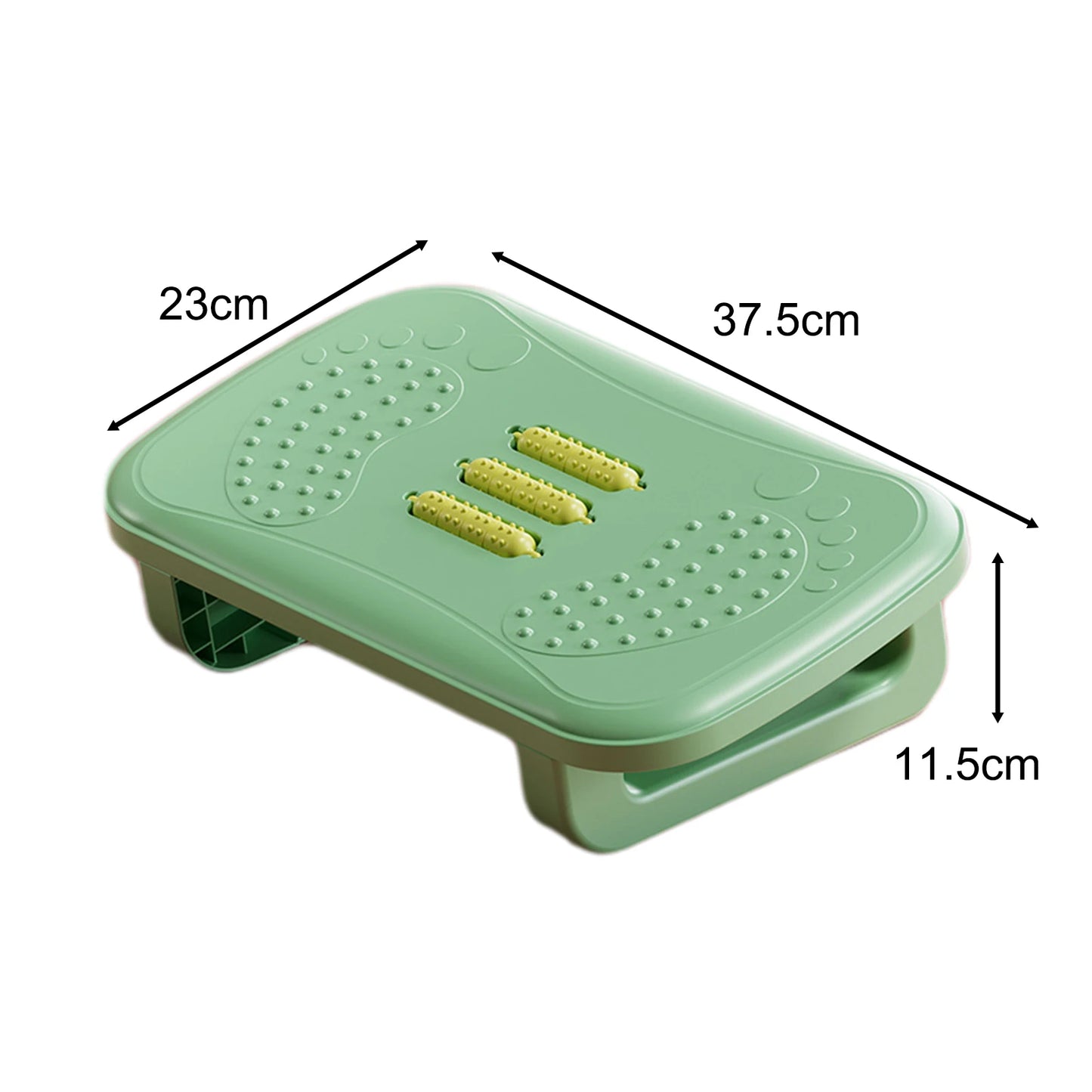 Office Desk Footrest Footrest Anti-Warping Erlang Leg Pad Footstool Rocker Balance Board Ergonomic With Massage For Office Use
