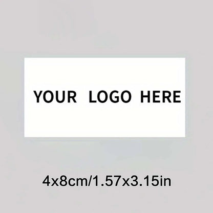 Multiple Packs of Custom Rectangular Stickers and Custom Logos, Wedding, Birthday, Baptism Stickers, Design Stickers