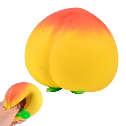Simulation Flash Dumpling Pressure Ball Slow Rebound Soft Pinch Decompression Squishy Stress Relief Balls with Steamer