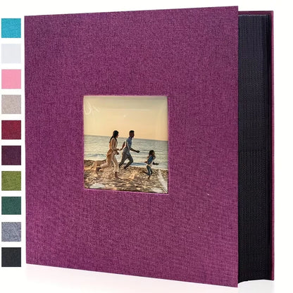 Linen large Photo Album Scrapbook 200/300/600 Pockets for 4x6 Photos Slip-in memory books Wedding Baby Family Anniversary Photo