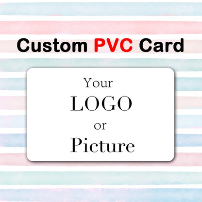 100-1000pcs Custom PVC Business ID Card Own Design Logo Name Plastic Waterproof Double Side Glossy Matte Thank You 85.5*54mm