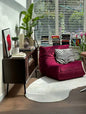 Caterpillar Single Sofa Lazy Couch Tatami Living Room Bedroom Lovely Leisure Single Chair Reading Chair Balcony Rocking Chair