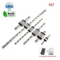 KGT MGN7H MGN9H MGN12H MGN15H RoHS L from100mm to 1000mm miniature linear guide rail slide carriage 3D Printer part MGN12C CNC