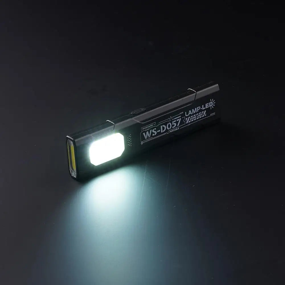 Keychain Flashlight USB-C Rechargeable 400mAh 550 Lumens Multifunctional Lighting Durable Mini Auto Repair Hat Clip Work Light