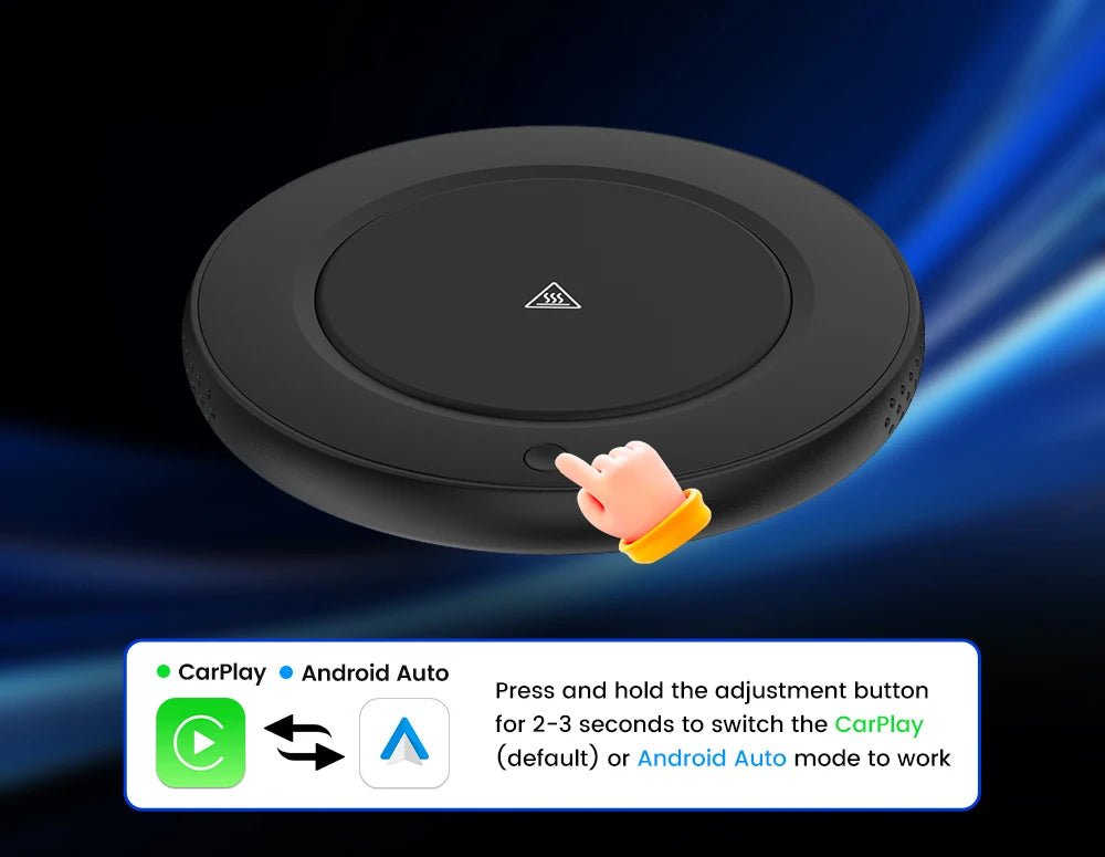 2026 5G Car Ai box SM6350 CarPlay Wireless Android 15.0 Ultra2 Android Auto Wireless Ai Box Support Youtube Netfilx IPTV BT5.1