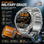 2026 T-REX PRO Hiking GPS Smart Watch 1400mAh 1.7"HD Display 10ATM Waterproof Dual SOS LED Flashlight BT Call Smartbracelet  Men