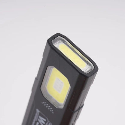 Keychain Flashlight USB-C Rechargeable 400mAh 550 Lumens Multifunctional Lighting Durable Mini Auto Repair Hat Clip Work Light