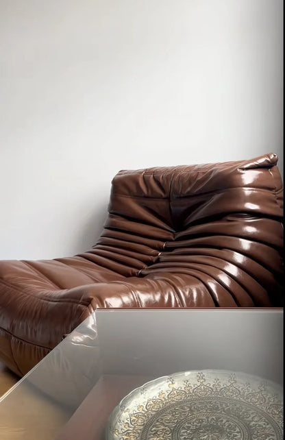 Caterpillar Single Sofa Lazy Couch Tatami Living Room Bedroom Lovely Leisure Single Chair Reading Chair Balcony Rocking Chair