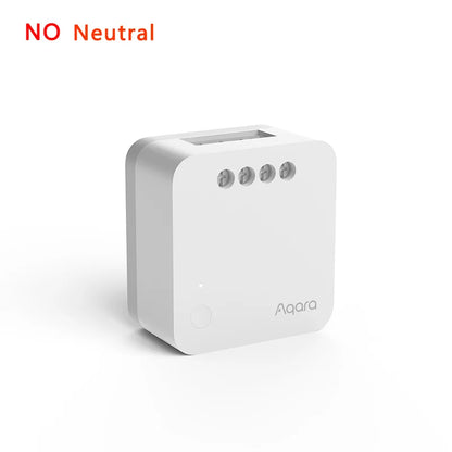 Aqara Single Channel Control Module T1 Zigbee 3.0 Wireless Relay Controller 1 Channel No Neutral Remote Work with Apple Homekit
