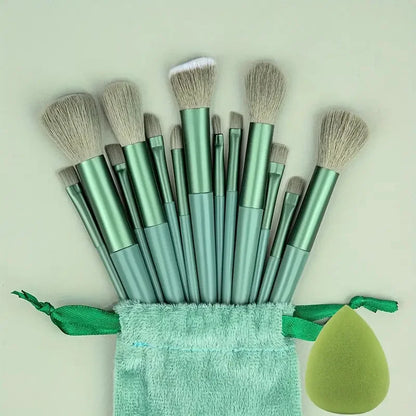13Pcs Makeup Brush Set Soft Fluffy Cosmetic Foundation Powder Eyeshadow Kabuki Blending Make Up Brush Beauty Tool Makeup