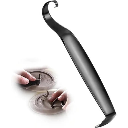 Multifunctional Pottery Trimming Tool Double-Headed Ring Scraper Carving Knife Clay Modeling Throwing Blank Repair Tool