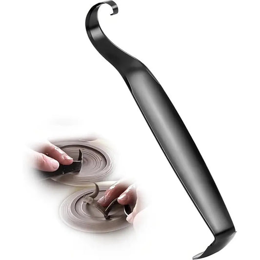 Multifunctional Pottery Trimming Tool Double-Headed Ring Scraper Carving Knife Clay Modeling Throwing Blank Repair Tool