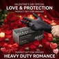 Nitrile Gloves Disposable Black 100PCS,Heavy Duty Work Gloves for Kitchen,Cleaning,Workshop-A Practical Valentine's DayEssential