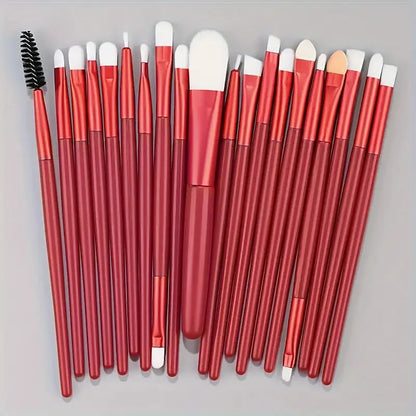 Makeup Brushes Set Premium Synthetic Kabuki Foundation Concealers Powder Blush Blending Face Eye Shadows Brush Set