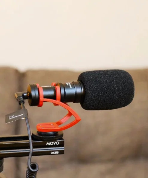 Comica CVM-VM10II Professional Shotgun Microphone with Shock Mount For iPhone,DSLR Camera,Android Smartphones Camera Microphone