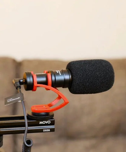 Comica CVM-VM10II Professional Shotgun Microphone with Shock Mount For iPhone,DSLR Camera,Android Smartphones Camera Microphone