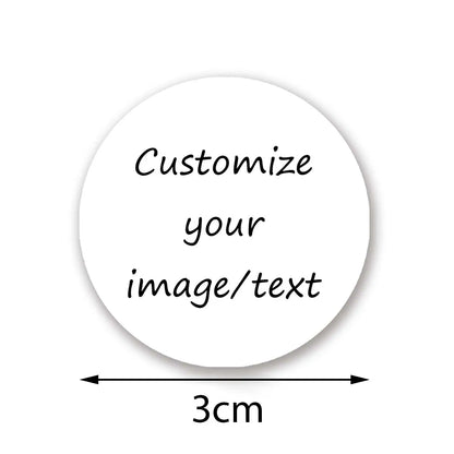 Multiple Packs of Custom Rectangular Stickers and Custom Logos, Wedding, Birthday, Baptism Stickers, Design Stickers