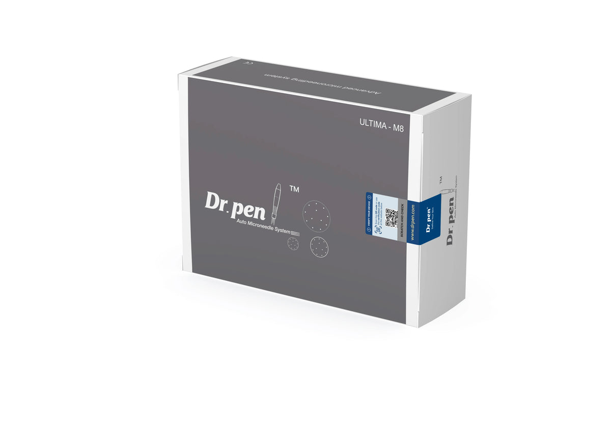 Dr pen Ultima M8 With 22 Cartridge Wireless MTS Derma Microneedle Pen Kit Professionals Use Beauty Machine Needle length 0.25 mm