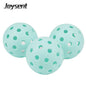 Joysent Durable Outdoor Pickleball Balls 40 Holes 74mm Training Paddle Ball TPE Plastic Competition Practice Light Blue