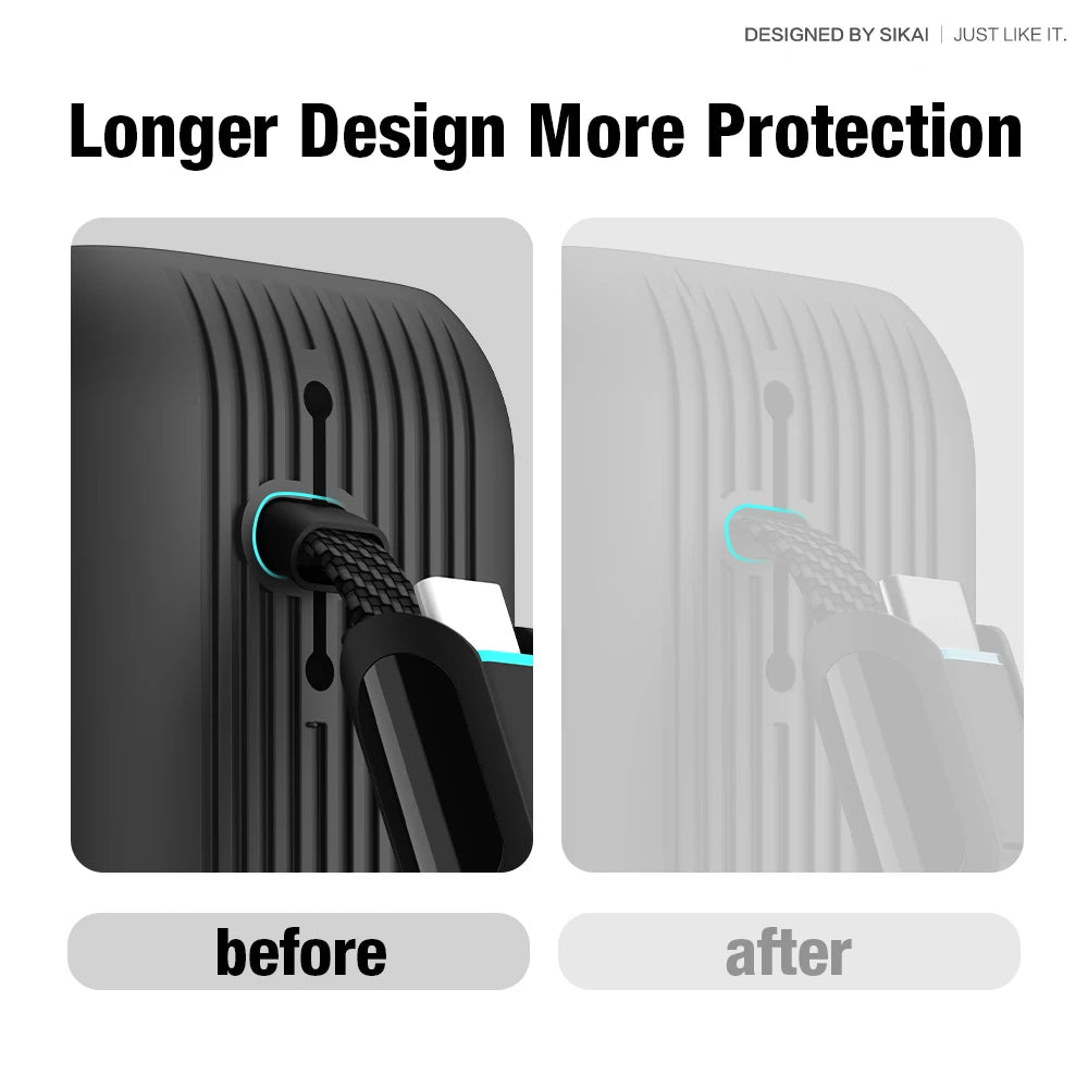 SIKAI Silicone Portable Charger Case for Anker zolo 2in1165W PowerBank Shockproof Cover（Case Only）