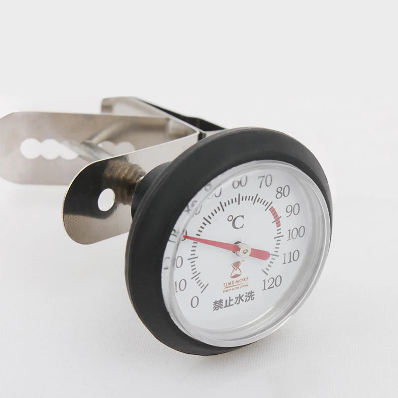 TIMEMORE Stainless Steel Coffee Temperature Meter Probe Thermometer Coffee Pot Milk Frothing Jug Cafe Kitchen Measuring Tools