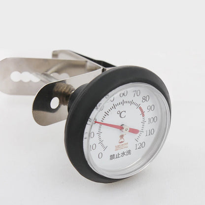 TIMEMORE Stainless Steel Coffee Temperature Meter Probe Thermometer Coffee Pot Milk Frothing Jug Cafe Kitchen Measuring Tools