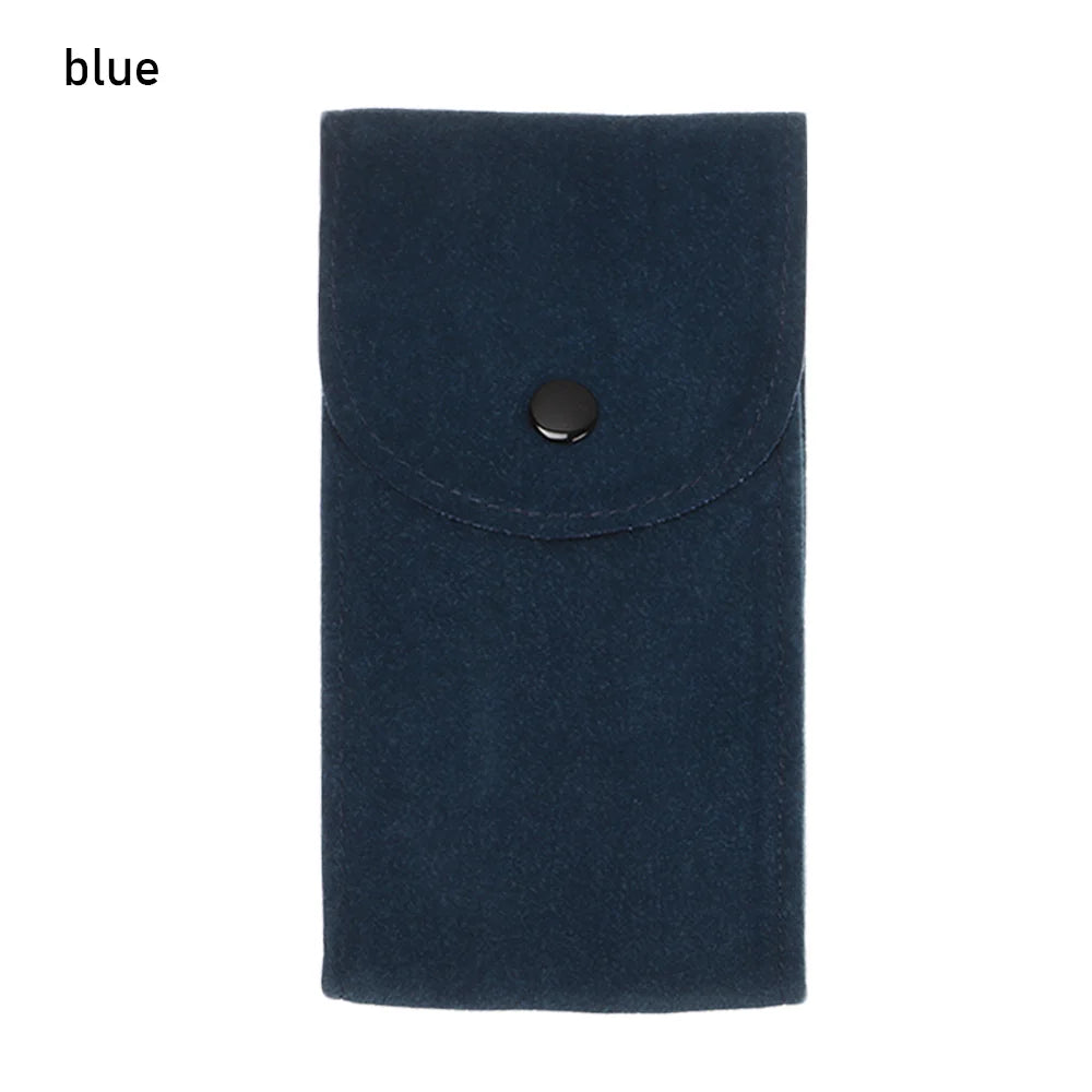 Portable Watch Bag Gift Shock-proof Press Velvet Snap Design Jewelry Box Watch Packing Pouch Storage Bag Single Watch Display