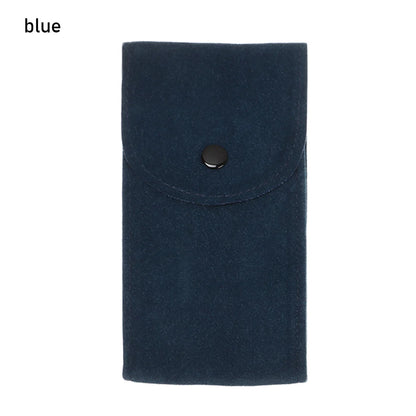 Portable Watch Bag Gift Shock-proof Press Velvet Snap Design Jewelry Box Watch Packing Pouch Storage Bag Single Watch Display
