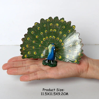 Simulated Bald Eagle Owl pelican Parrot Swan Birds Hand Painted Model Toy Figurine for Kids' Collection Science Educational Toys