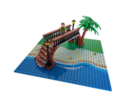 2PCS Classic Baseplates 32x32 16x32 Dots Base Plate MOC Blocks Plastic Building Bricks Assembly Compatible Brand City Friends