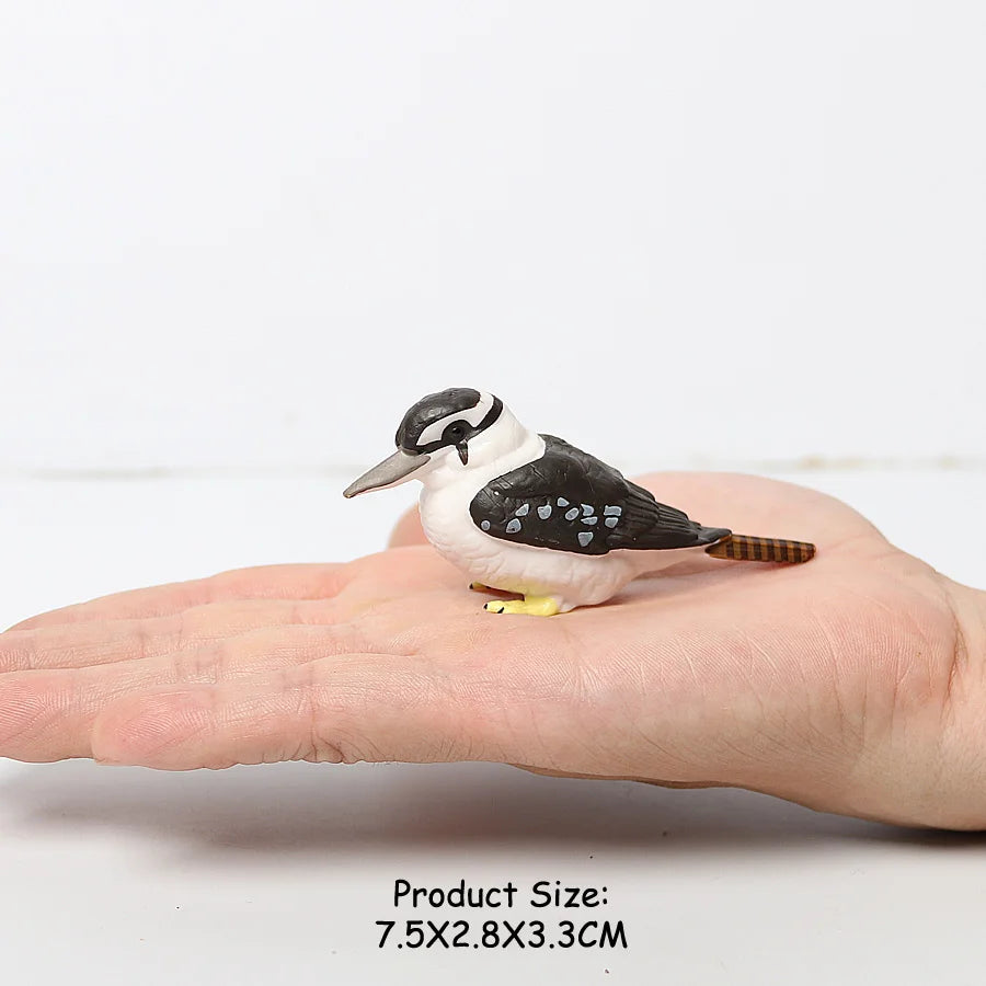 Simulated Bald Eagle Owl pelican Parrot Swan Birds Hand Painted Model Toy Figurine for Kids' Collection Science Educational Toys