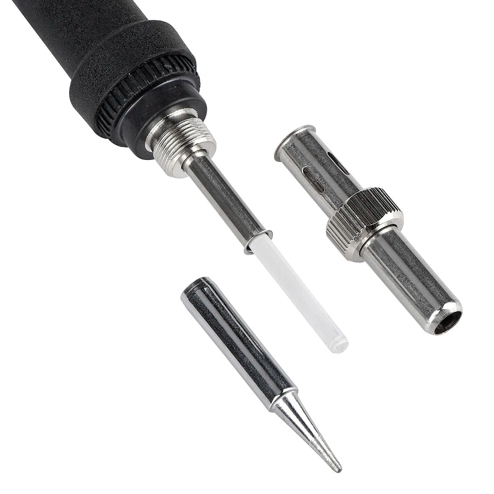 100W Digital Electric Soldering Iron Kit Set 110V/220V Temperature Adjustable Welding Tool Ceramic Heater Soldering Tips Rework