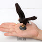 Simulated Bald Eagle Owl pelican Parrot Swan Birds Hand Painted Model Toy Figurine for Kids' Collection Science Educational Toys