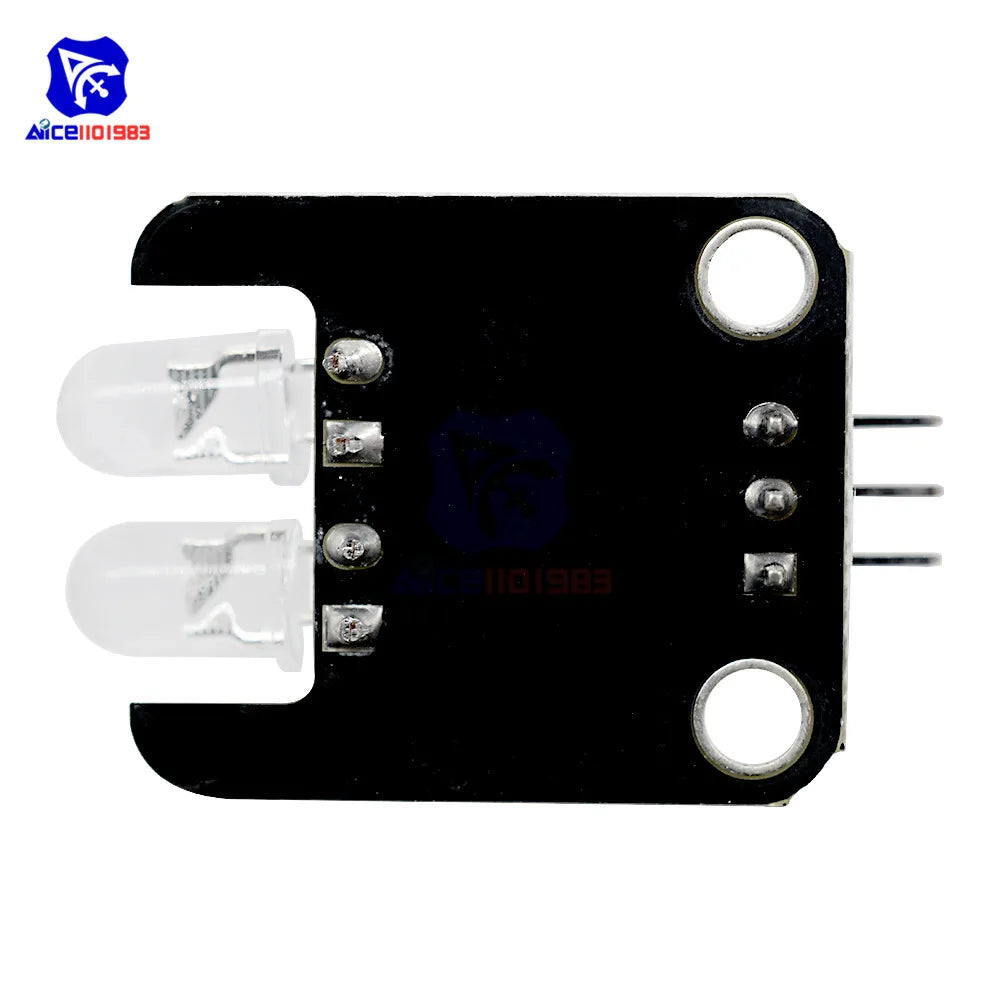 diymore PCB0100 2 Channel Infrared Transmitter Module IR Transmitter for Arduino Electronic Building Blocks