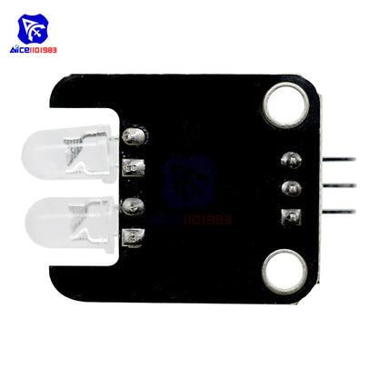 diymore PCB0100 2 Channel Infrared Transmitter Module IR Transmitter for Arduino Electronic Building Blocks