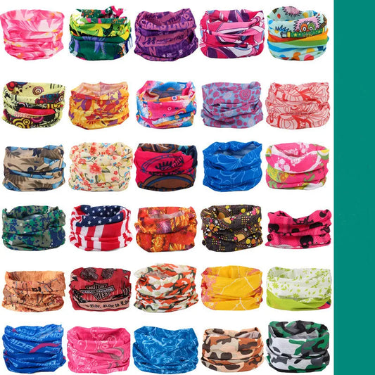 Outdoor seamless magic headband men and women cycling headscarf mask neckerchief  cover windproof scarf