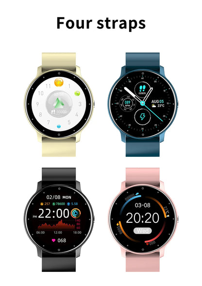 LIGE 2025 Nowy inteligentny zegarek męski, pełnoekranowy dotykowy sportowy zegarek fitness, wodoodporny IP67 Bluetooth dla Androida i iOS smartwatch Mężczyźni+pudełko