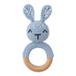 1Pc Baby Wooden Teether Crochet Rattle Toy BPA Free   Rattle Baby Mobile Gym Newborn Stroller Educational Toys Dropshipping