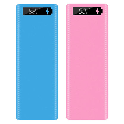 Welding Free 10*18650 Battery Storage Box 2 USB Power Bank Case 5/12V DIY Shell 18650 Battery Holder Case PD QC 3.0 Quick Charge