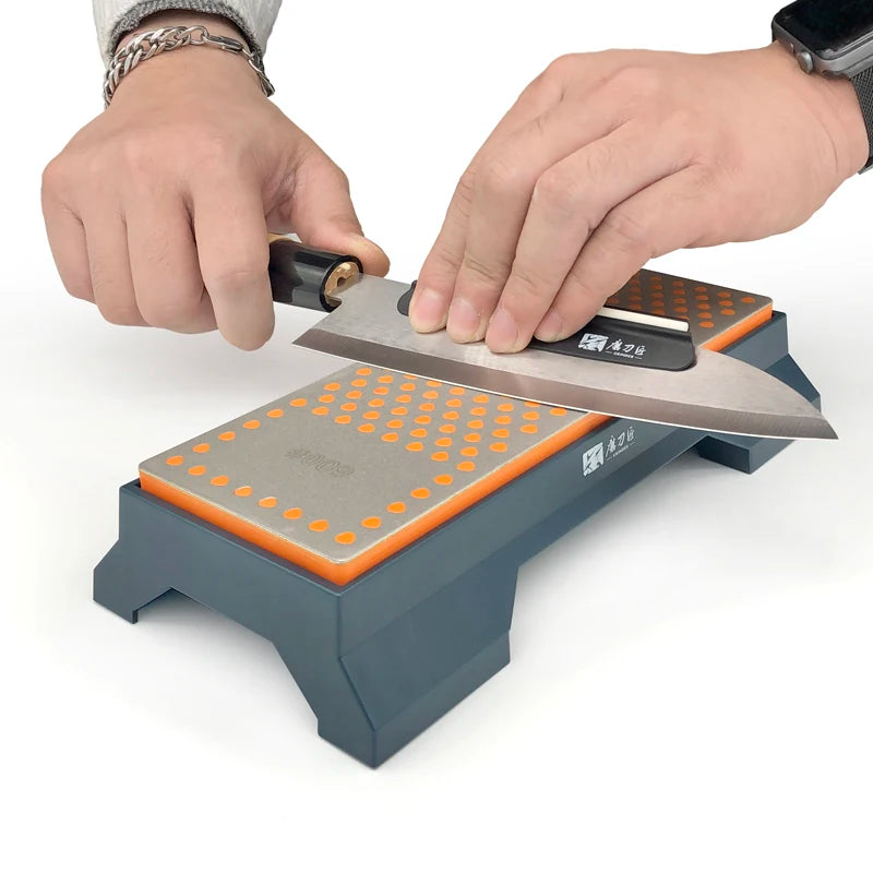 TAIDEA Big Size Diamond Grindstone 600/1000Grit Double-side Sharpening stone Professional Knife Sharpening System Wetstone