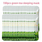 100 Pcs LAIKOU Moisturizing Sleeping Mask Sakura Snail Seaweed Centella Face Mask Tendering & Nourishing Oil-control Skin Care