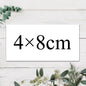 100-1000pcs Rectangle Custom Sticker and Customized Logos Wedding Birthday Baptism Stickers Design Your Own Personalize Sticker